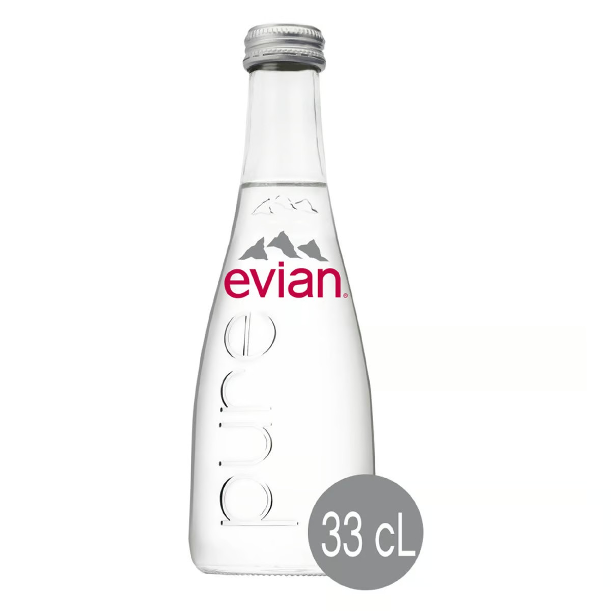 إيفيان زجاجة مياه معدنية طبيعية