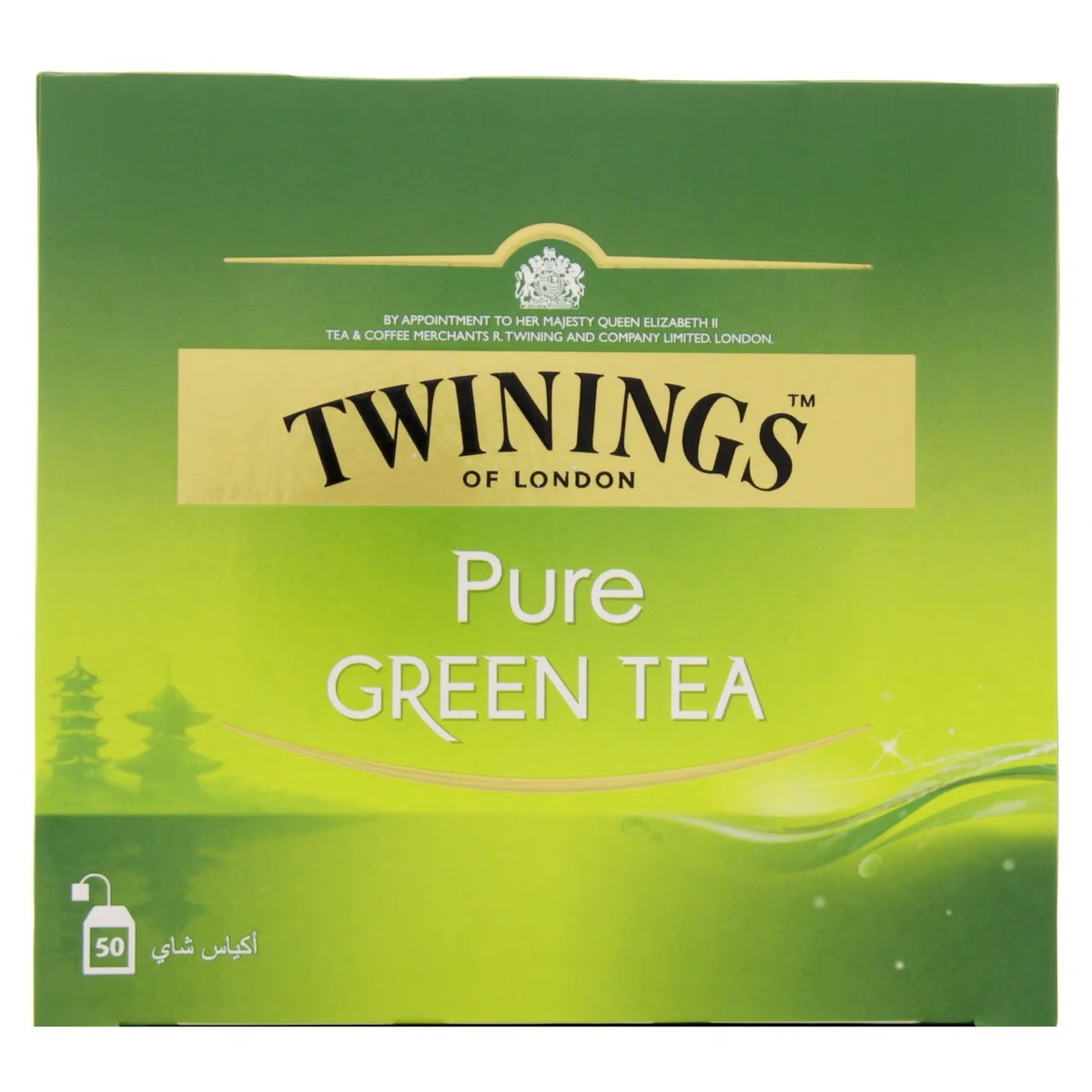 تويننجز شاي أخضر نقي