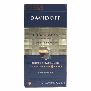 دافيدوف كبسولات قهوة فاين أروما اليجانت آند فريجرنس 10قطع55جم