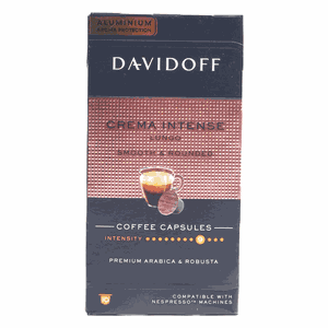 دافيدوف كبسولات قهوة كريما انتنس سموث أند راونديد 10قطع55جم
