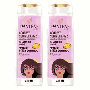 بانتين برو-في شامبو وداعًا لتجعيد الصيف 400 مل 2x