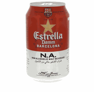 إستريلا دام برشلونة شراب شعير غير كحولي 330 مل