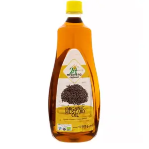 24 مانترا زيت الخردل العضوي 1 لتر