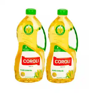 كورولي زيت ذرة نقي 2 × 1.5 لتر
