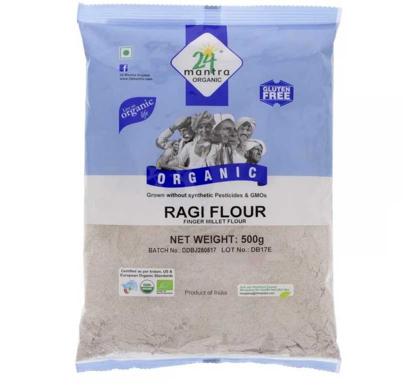 24 مانترا دقيق راجي العضوي 500 جم