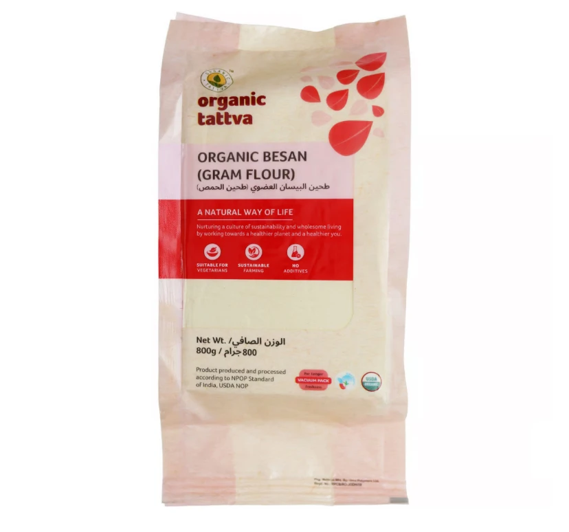أورجانيك تاتفا طحين الحمص العضوي 800 جم