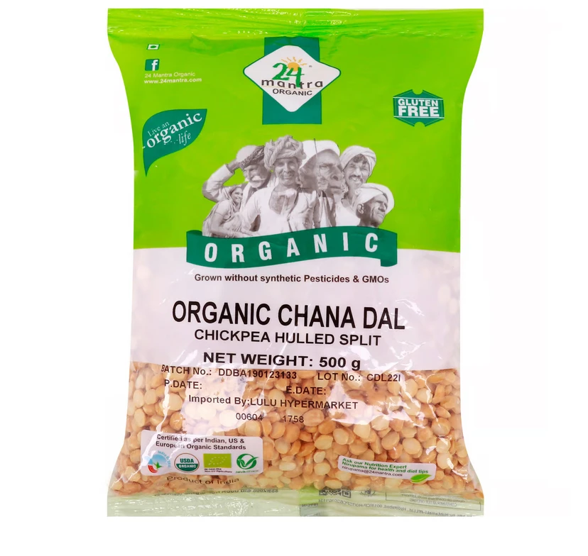 24 مانترا عضوي شانا دال 500 جم