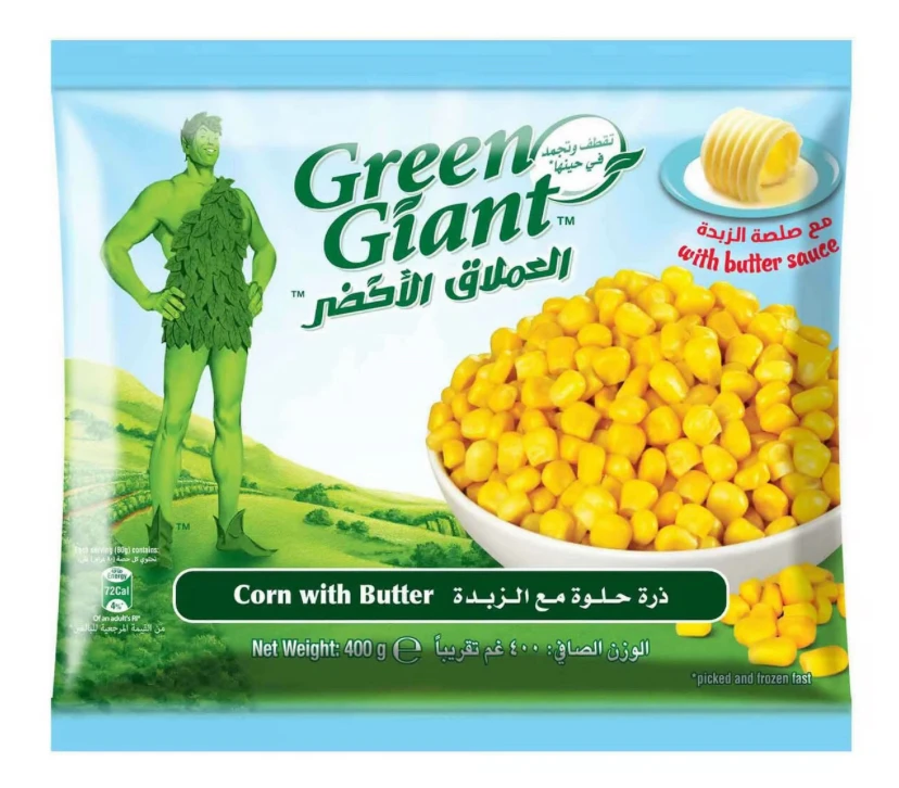 العملاق الأخضر ذرة حلوة بالذبدة 400 جم